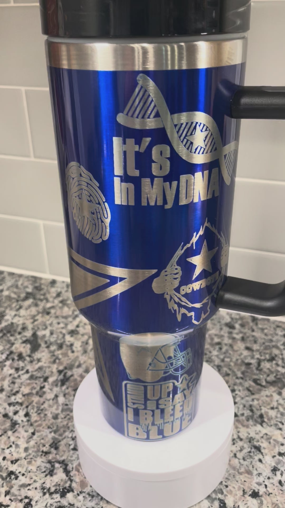 40 OZ Personalized Stainless Steel Tumbler