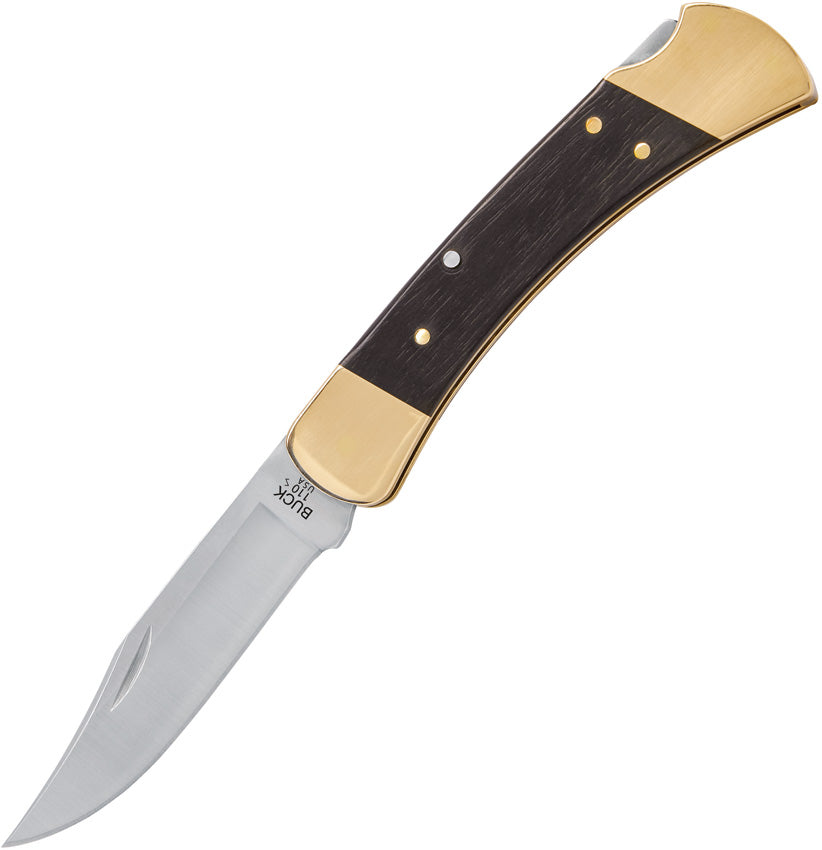 Buck 110 Slim Heritage Brass – Custom Laser Engraving