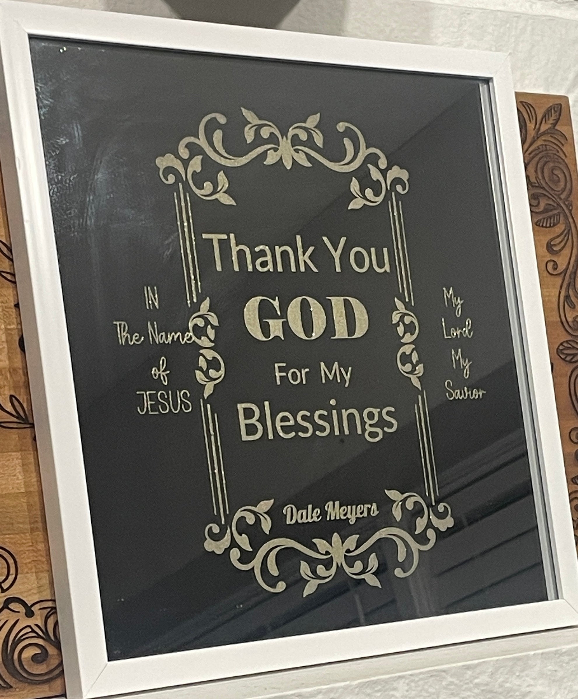 Personalized Mirror 12X12