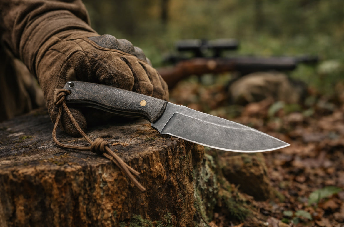 Field-Ready Fixed Blade Hunting Knife